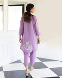 Purple & Pastel Cutwork